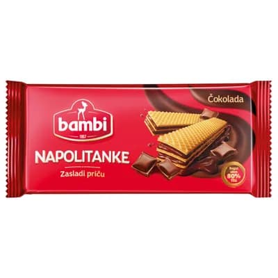 Bambi Keks Napolitanka Narandza 185 g