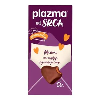 Bambi Plazma Od Srca Medenjaci Ml.Cokolada Sa Narandzom 100 g