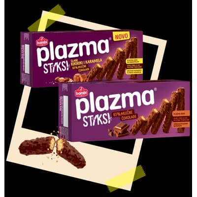 Bambi Keks Plazma Stiksi Lesnik 30 g