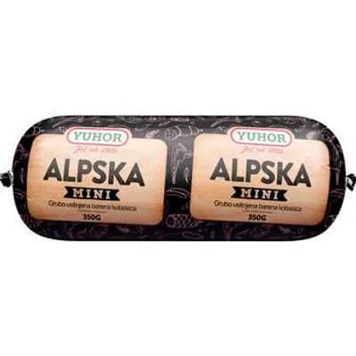 Yuhor Kobasica Alpska Mini 350 g