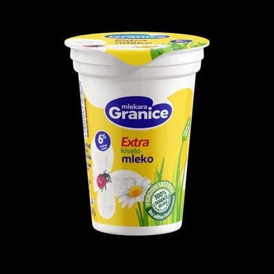 Extra Kiselo Mleko 6%mm Casa Granice 180 g