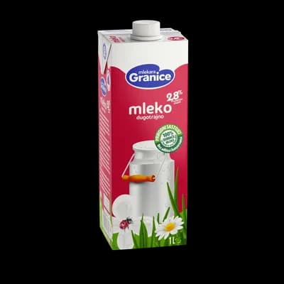 Mleko Pasterizovano 2.8%mm Granice 1 L