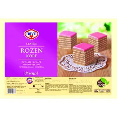Trivit Slatke Rozen Kore 500 g