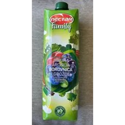 Nectar Brik Family Borovnica 50%