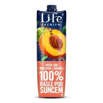 Nectar Brik Life Premium Breskva 1 L