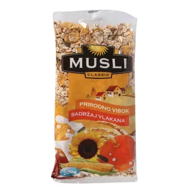 Musli Classic Bb Unac 200 g