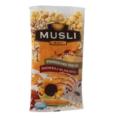 Musli Diet Bb Unac 200 g