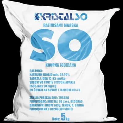 So Mors.Rafinisana Krupna Kristal So 5 kg