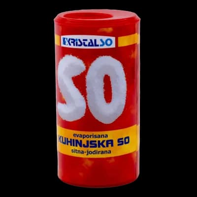 So Evaporisana Kuhinjska Sitna Jodirana Dozna Kristal So 250 g