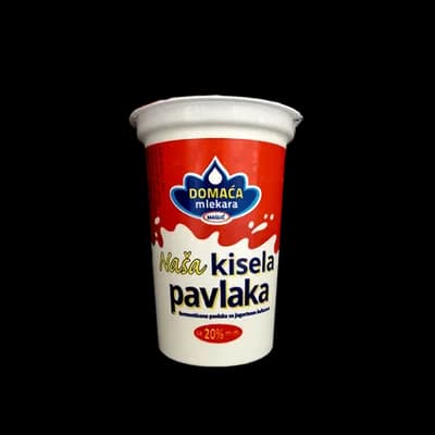 Nasa Kisela Pavlaka 20% Domaca Mlekara 180 g