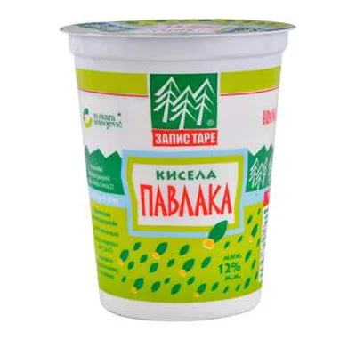 Kisela Pavlaka 12%mm Zapis Tare 380 ml