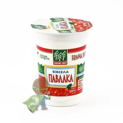 Kisela Pavlaka 20% Zapis Tare 180 ml