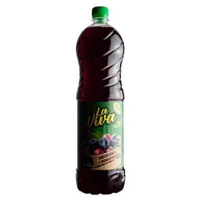 Sok La Viva Brusnica/Borovnica Vino Zupa 1,5 L