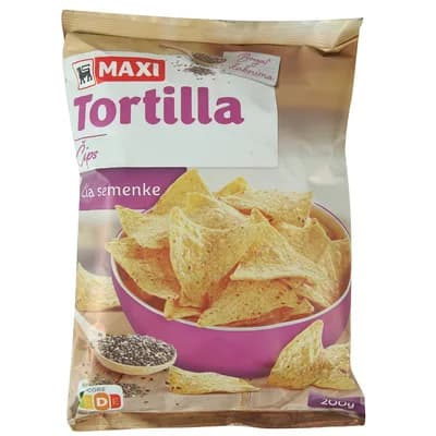 Tortilja Chips Ljuti Maxi 200 g