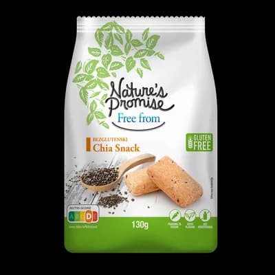 Bezglutenski Chia Snack Np 130 g