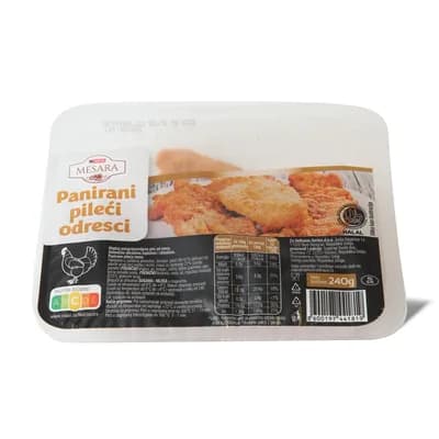 Panirani Pileci Odresci 240 g