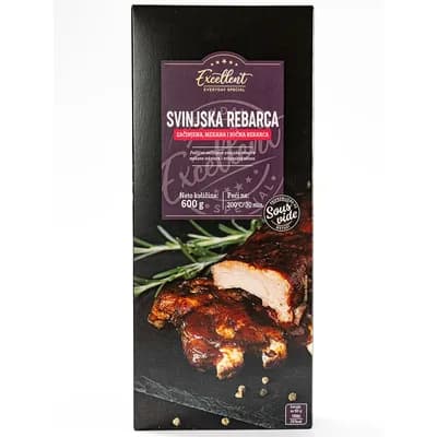 Excellent Svinjska Rebra Bbq 600 g