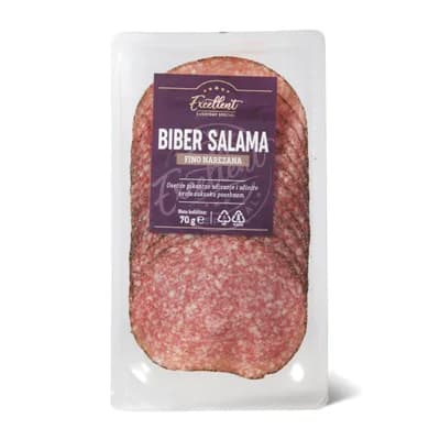 Excellent Biber Salama Slajs 70 g