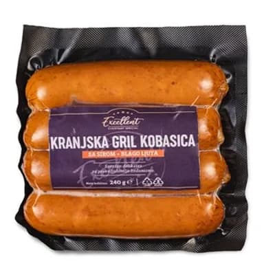 Excellent Kranjska Gril Kob/Sir.Blago Ljuta Ex240g 240 g