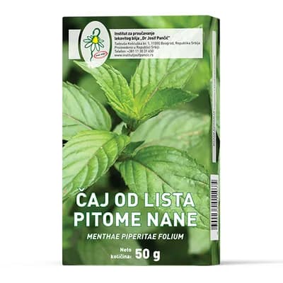 Caj Od Lista Pitome Nane 50 g