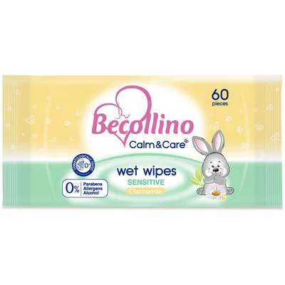 Vlazne Maramice Becollino Calm&care Sensitiv