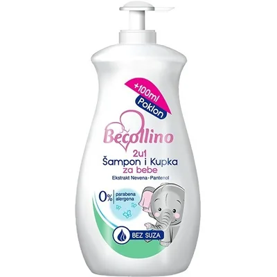 Baby Sampon I Kupka 2u1 Becollino Dahlia 500 ml