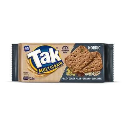 KREKER TAK MULTIGRAIN NORDIC 125GR JAFFA