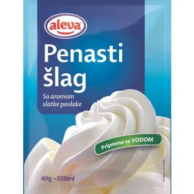 Šlag Pena Sa Vodom Aleva 40 g
