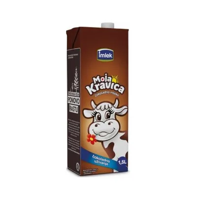 Imlek Mleko Cokoladno Moja Kravica 1% 1,5 L