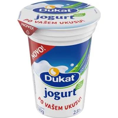 JOGURT DUKAT 2.8%MM 180GR