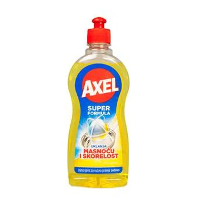 Det.Za Pranje Posudja Limun Super Formula Axel 450 ml