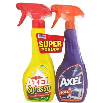 Odmascivac Duopak Axel Sgrasso I Axel Kal 500 ml