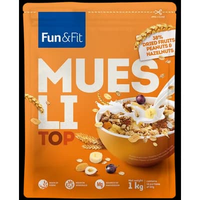 Fun&fit Musli Top 10 Vitamina 1 kg