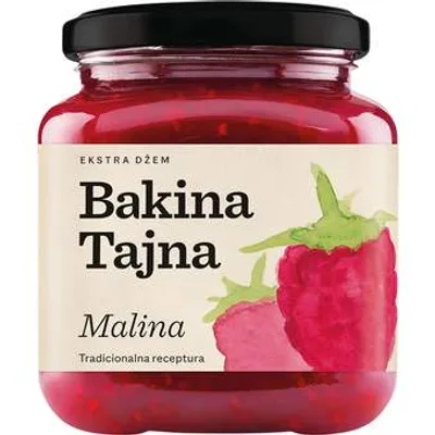 Džem Ekstra Bakina Tajna Malina Foodland 375 g