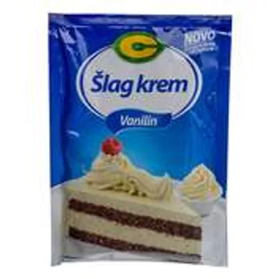 SLAG KREMA VANILA 58gr CENTROPROIZVOD