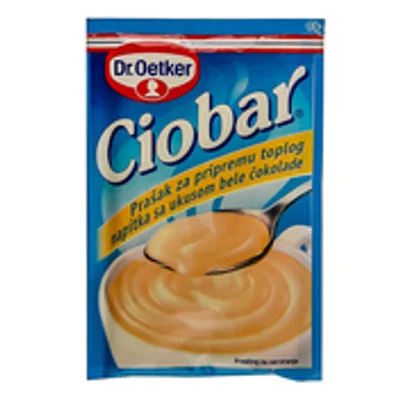 Topla Cokolada Bela Ciobar Dr.Oetker 25 g