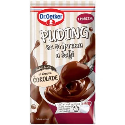 Puding Cokolada Za Pripremu U Solji Dr.Oetker 35 g