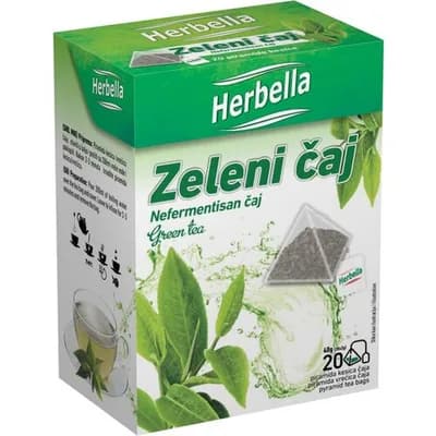 Caj Zeleni Piramida Kesica Herbella 40 g