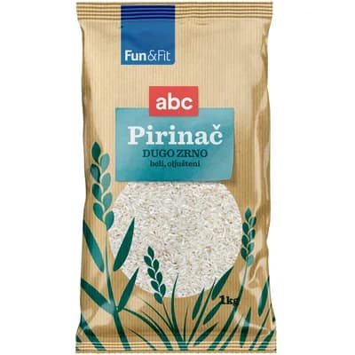 Abc Pirinač Dugo Zrno Oljušteni 1 kg