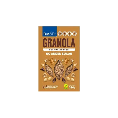 Granola Kikiriki Puter 330 g