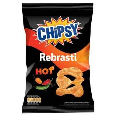 Chipsy Rebrasti Hot Marbo 140 g