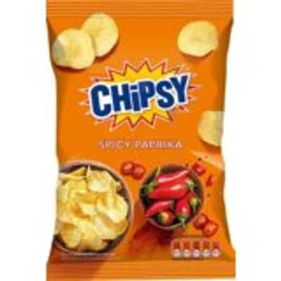 Chipsy Plain Spicy Paprika 140 g