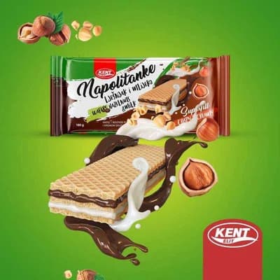 Moravka Napolitanka Lesnik 400 g