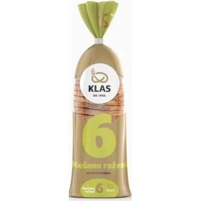 Hleb Klas Mesani Sa Razanim Brasnom 500 g