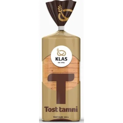 Klas Tost Hleb Tamni 500 g