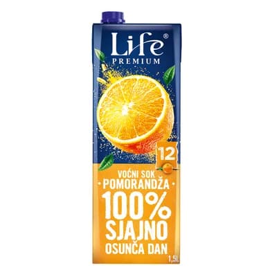 Nectar Sok Life Premium Pomorandzatba 1,5 L