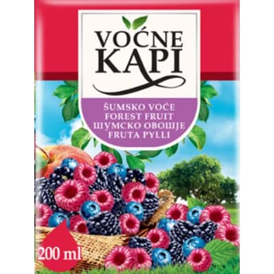 Voćne Kapi Nap.Šumsko Voće 200 ml