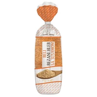 Hleb Don Don Beli Rezani Sa Susamom 450 g