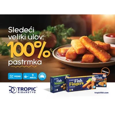 Smrznuta Dimljena Pastrmka Filet
