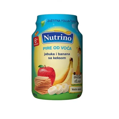 Pire Od Voca Jab.Banana Keks Nutrino 190 g